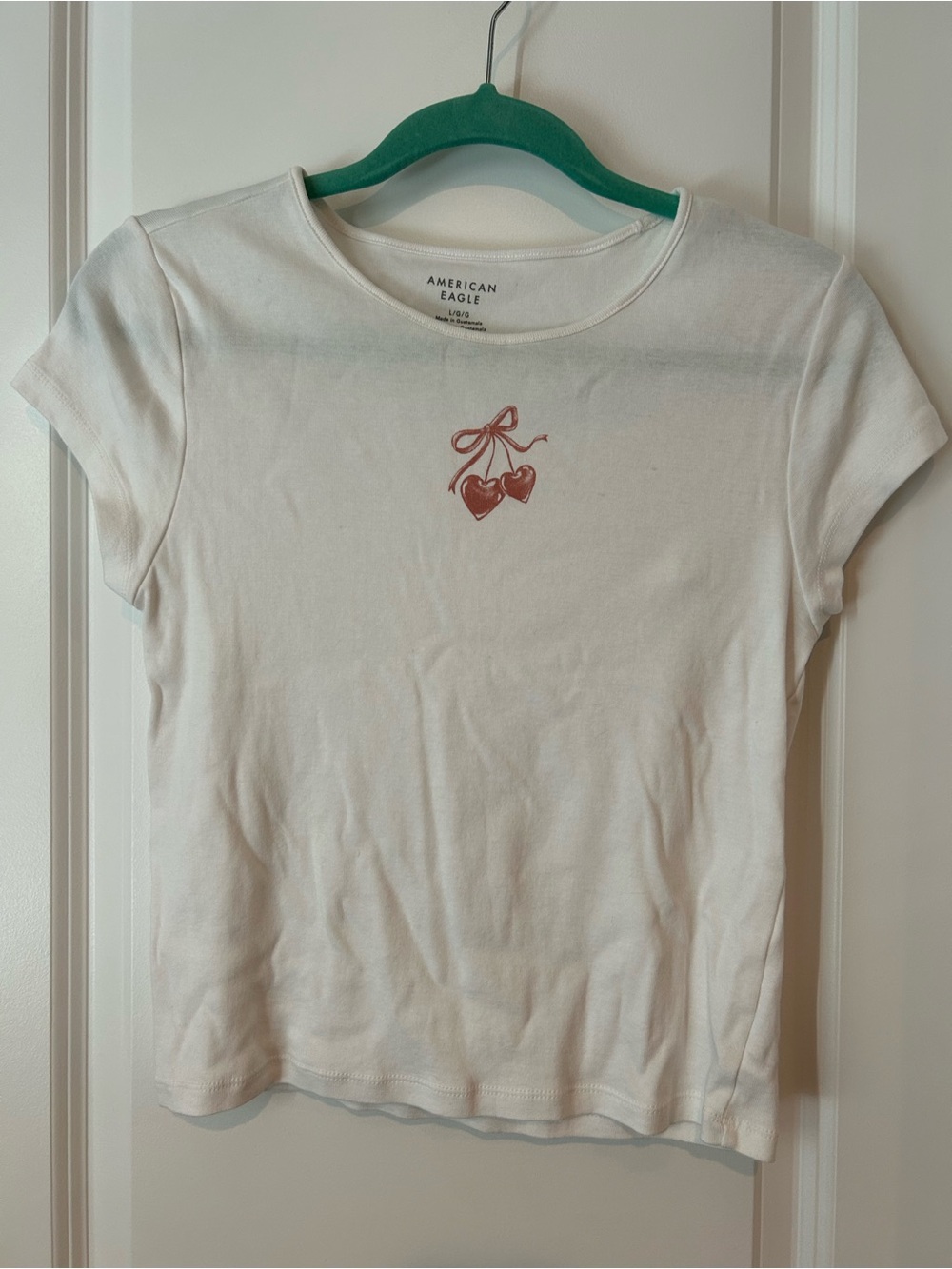American Eagle Outfitters Graphic Hey Baby Tee